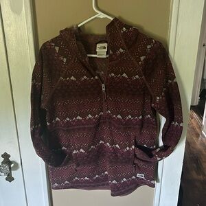 NWOT north face half zip pull over